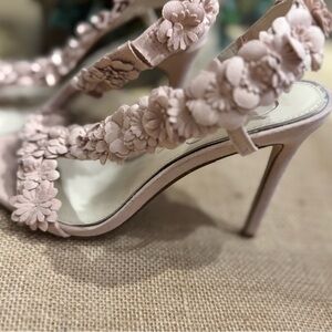Jessica Simpson Pink Floral Heels